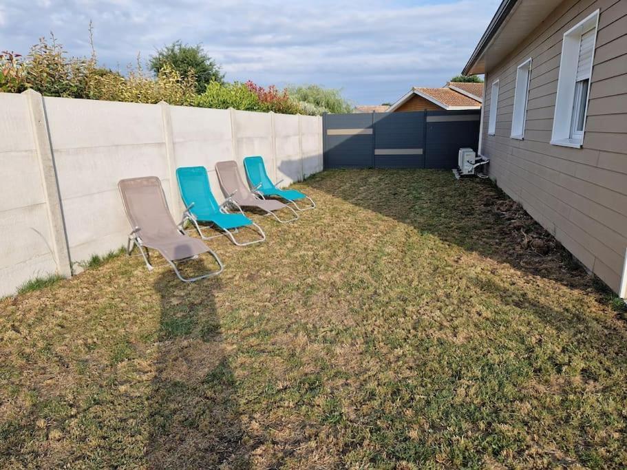 La Villa Des Pins Maison Standing 7 Pers Terre Et Mer Brach Exterior foto